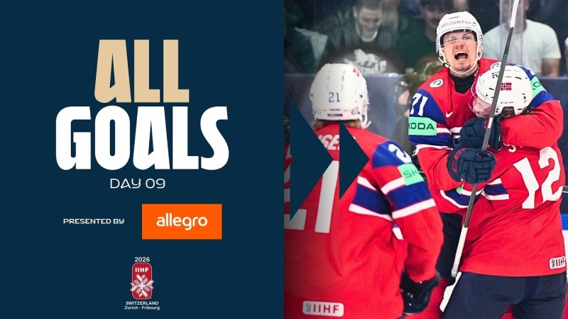 Tous les buts de la neuvième journée des championnats du monde