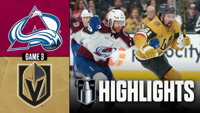 Vegas renverse Colorado et se rapproche d’un balayage