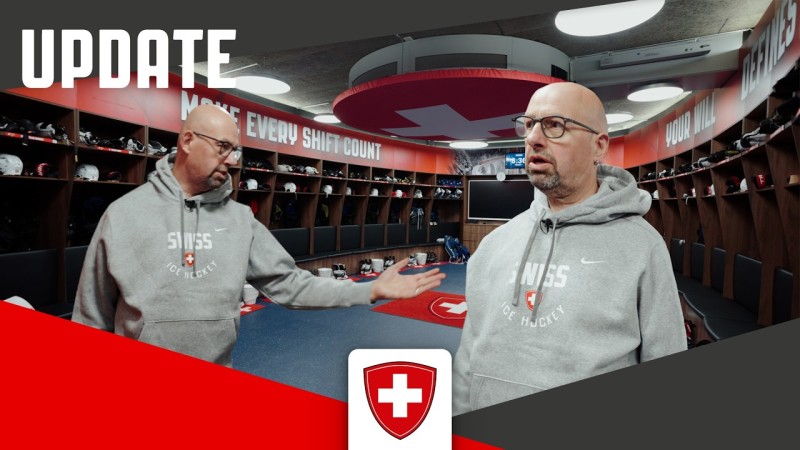 Découvrez les vestiaires de l'équipe de Suisse à Zurich