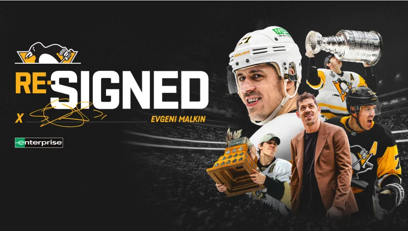 Evgeni Malkin prolonge encore l’aventure à Pittsburgh