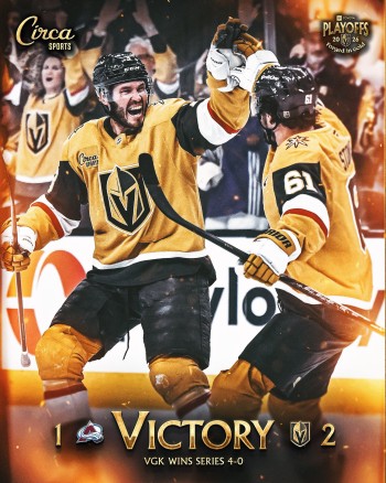 Vegas balaie Colorado en quatre (!) matchs et rejoint la finale de la Coupe Stanley