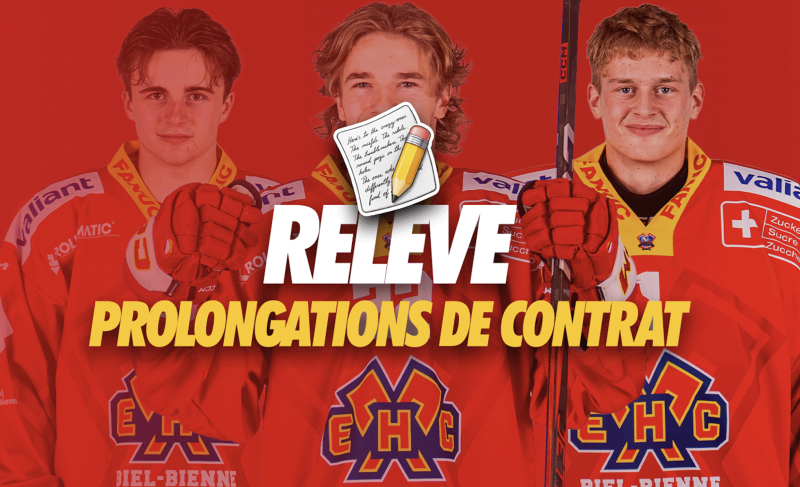 Le HC Bienne récompense sa relève
