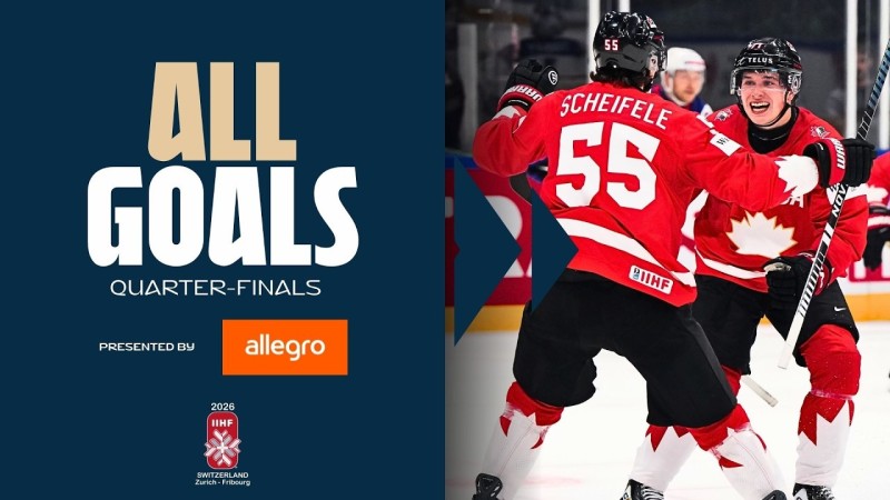 Alle Tore der Viertelfinals der Eishockey-Weltmeisterschaft
