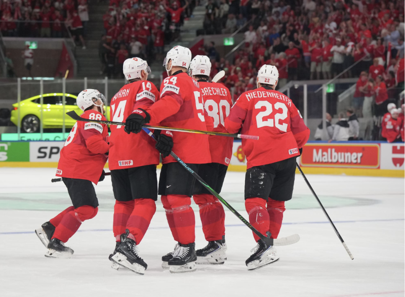 La Suisse écrase la Norvège et retrouve une nouvelle finale des championnats du monde