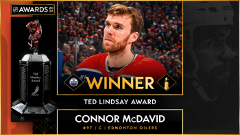 Connor McDavid élu récipiendaire du Trophée Ted Lindsay 2025-26