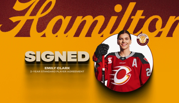 Emily Clark rejoint Alina Müller à Hamilton dans le cadre de l’expansion de la PWHL