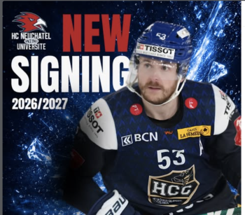 Jaison Dubois rejoint le HC Neuchâtel Université