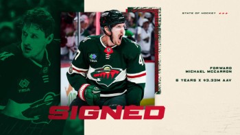 Minnesota verrouille Michael McCarron jusqu’en 2032