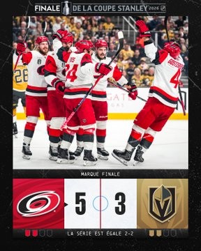 Jordan Staal relance complètement la finale
