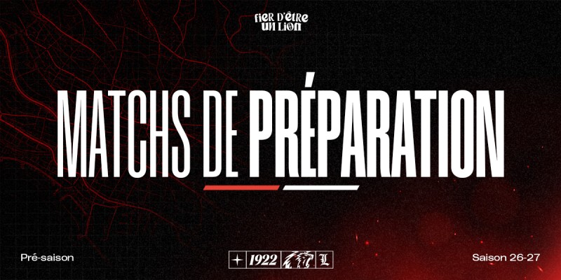 Six matchs de préparation pour le Lausanne HC