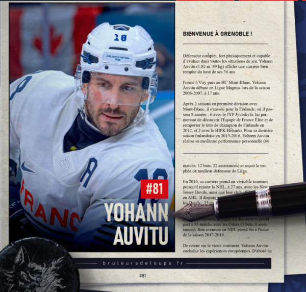 Yohann Auvitu retrouve le championnat français