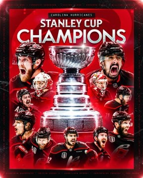 Die Hurricanes gewinnen den Stanley Cup 2026