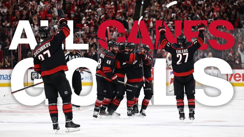 Tous les buts des Hurricanes en play-offs