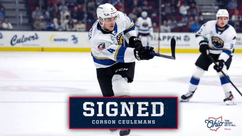 Columbus prolonge Corson Ceulemans, la Caroline conserve Nicolas Deslauriers