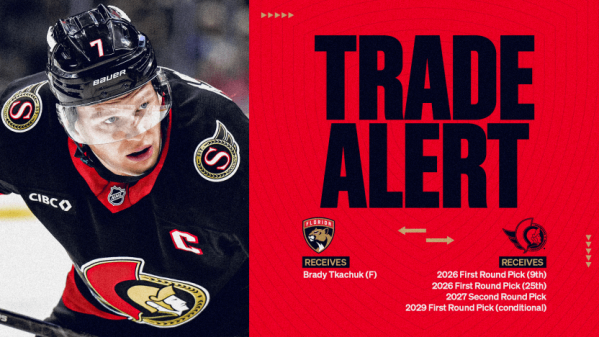 Brady Tkachuk rejoint son frère en Floride