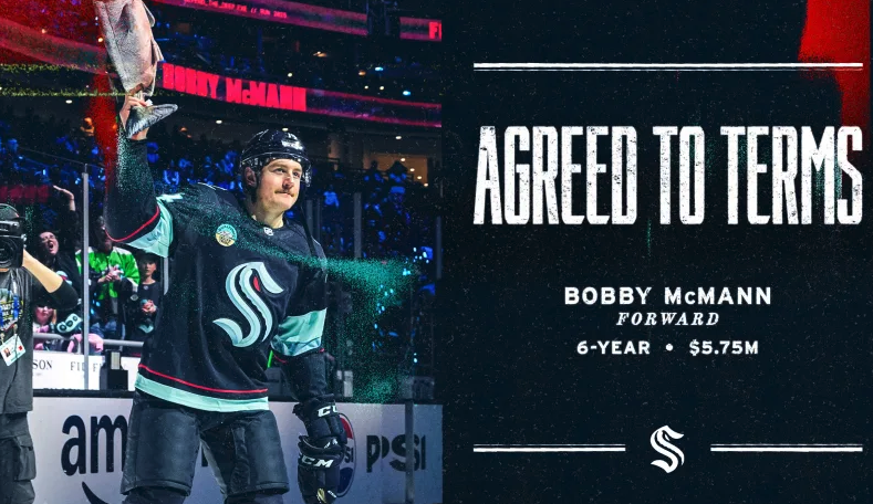 Bobby McMann bleibt langfristig in Seattle