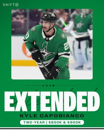 Dallas Stars: Zwei Vertragsverlängerungen