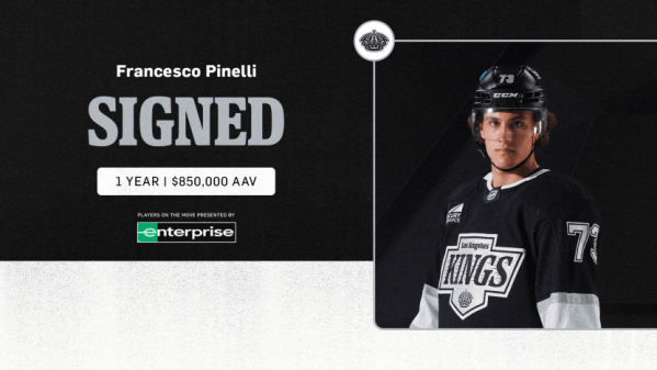 Francesco Pinelli prolonge avec les Kings
