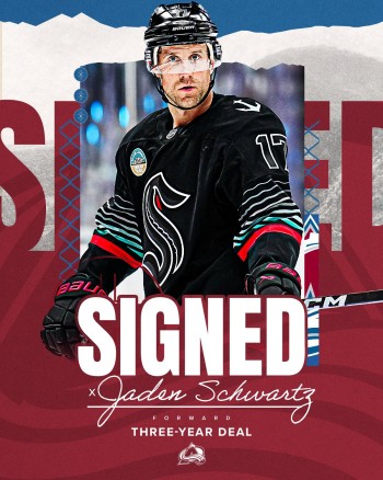 L’Avalanche mise sur l’expérience de Jaden Schwartz