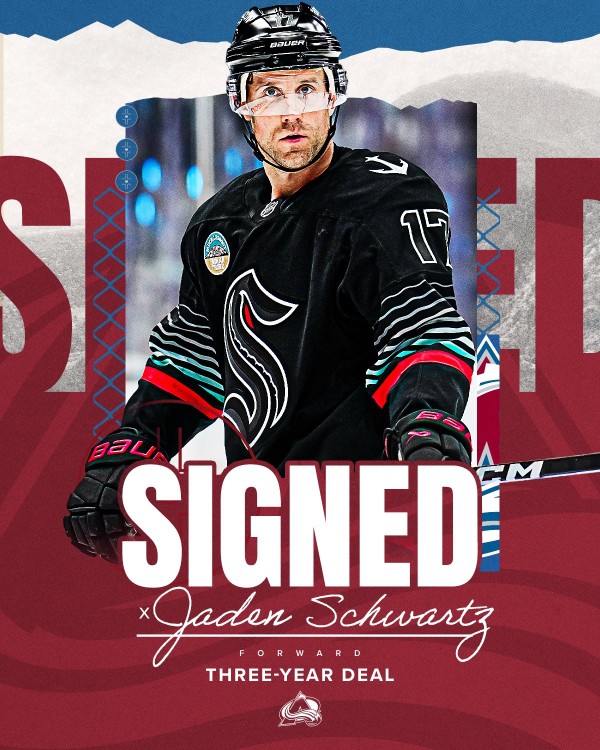 L’Avalanche mise sur l’expérience de Jaden Schwartz