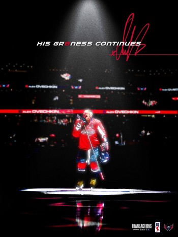 Ovechkin rempile pour une saison à Washington