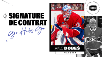 Prolongation de trois saisons pour Jakub Dobes à Montréal