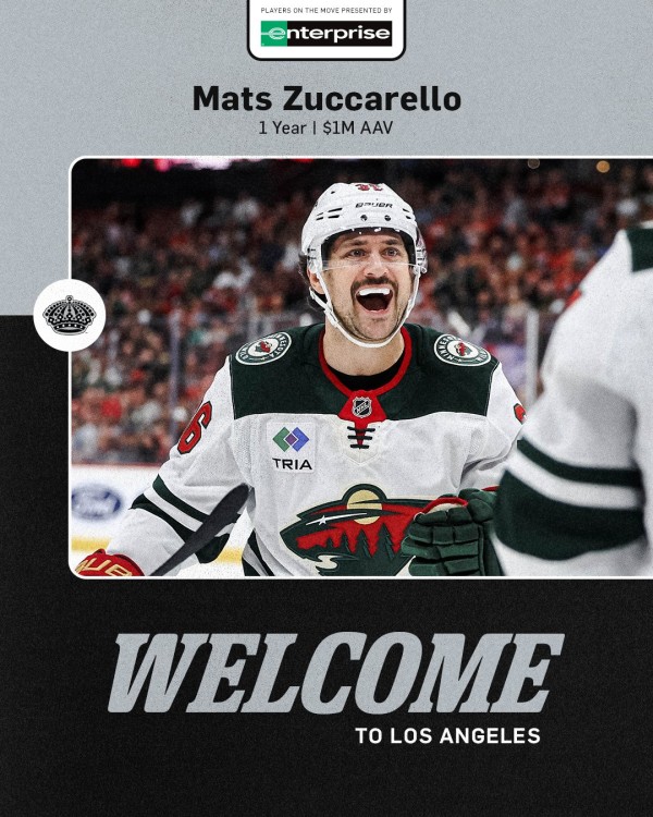 Kevin Fiala a convaincu Mats Zuccarello de rejoindre Los Angeles