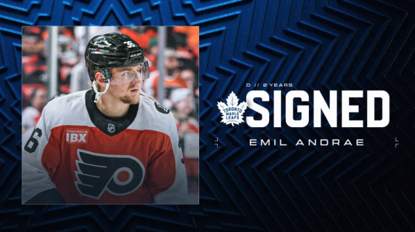 Toronto mise sur Emil Andrae en défense
