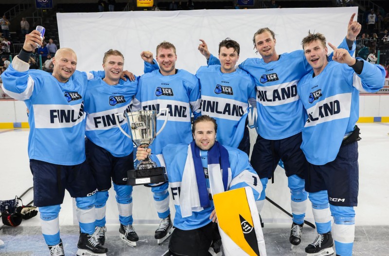 La Finlande sacrée lors de la première Coupe du monde 3ICE à Belfast