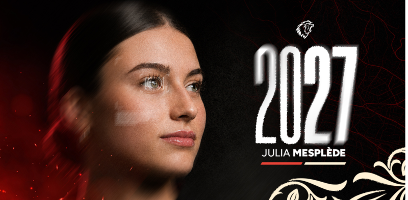 Julia Mesplède rejoint le LHC Féminin