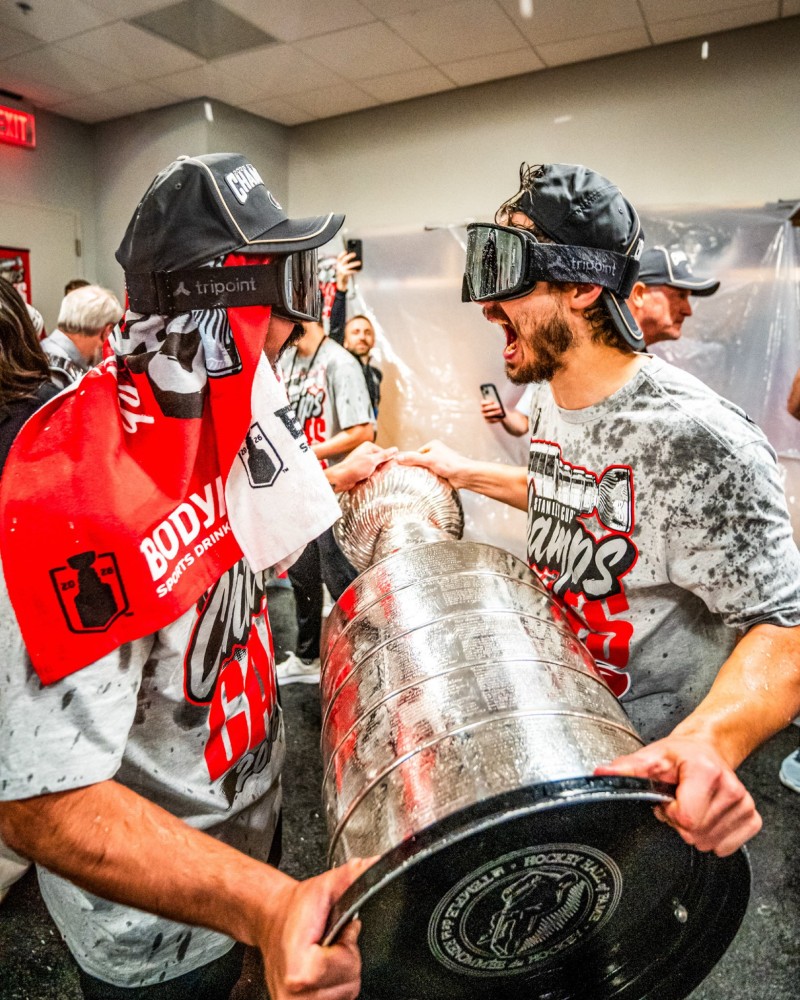 Der Stanley Cup ist aktuell