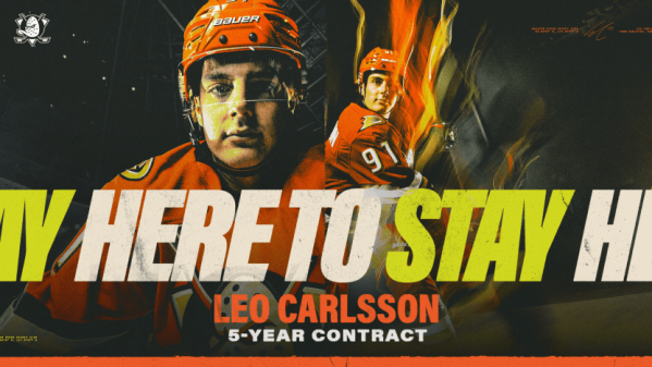 Anaheim conserve Leo Carlsson en égalant l’offre hostile des Flyers