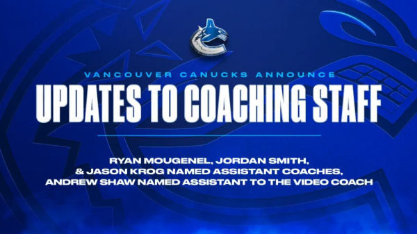 Les Canucks complètent leur staff d’entraîneurs
