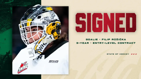 Le Wild met sous contrat le gardien Filip Ruzicka