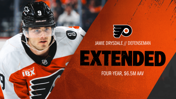 Jamie Drysdale verlängert bei den Flyers um vier Jahre