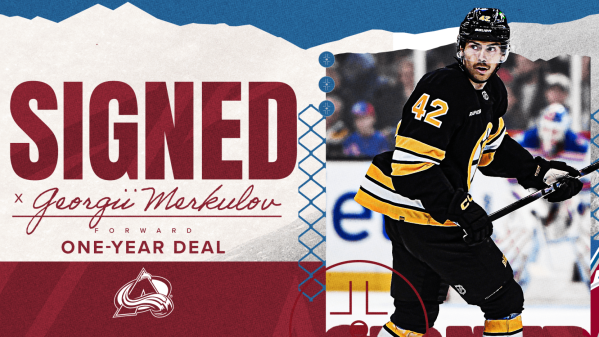 Georgii Merkulov rejoint l’Avalanche du Colorado