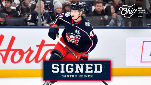 Columbus conserve Danton Heinen pour une saison