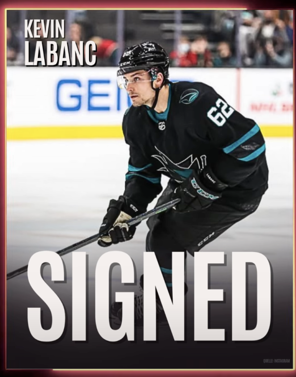Kevin Labanc aurait donné son accord à l’Ak Bars avant de rejoindre les SCRJ Lakers
