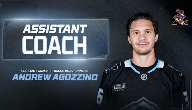 Andrew Agozzino rebondit déjà derrière un banc