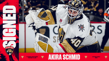 Akira Schmid unterschreibt für zwei Saisons bei den Panthers