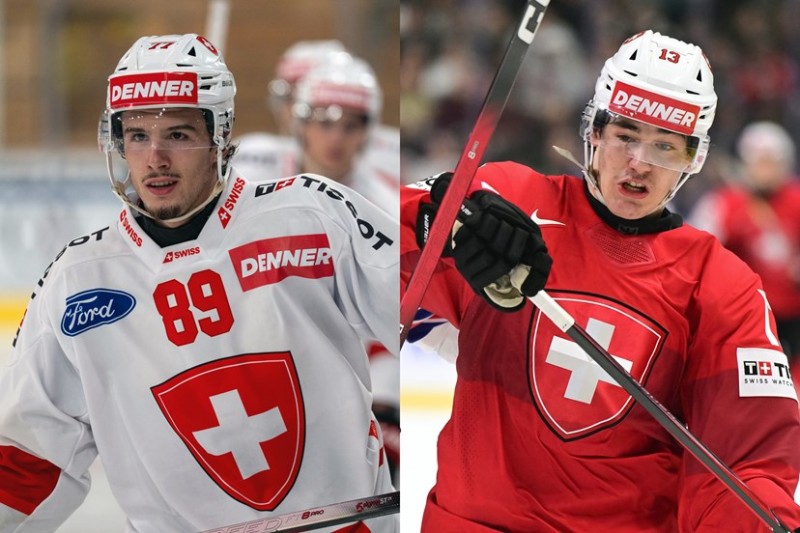 Equipe de Suisse : Basile Sansonnens et Louis Robin remplacent Théo Rochette et Ludvig Johnson