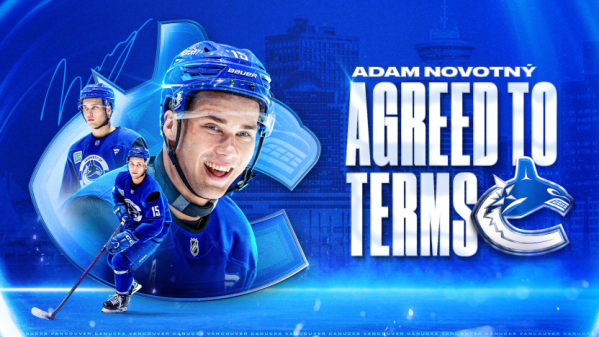 Adam Novotný signe un contrat de trois ans avec Vancouver
