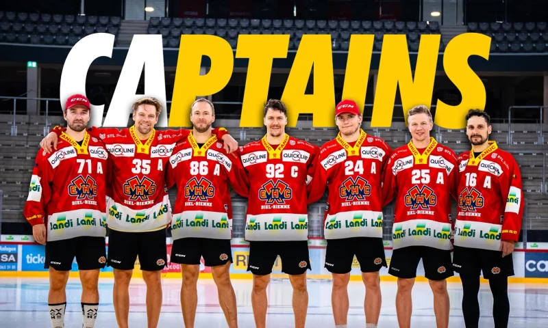 HC Bienne : Gaëtan Haas conserve le capitanat