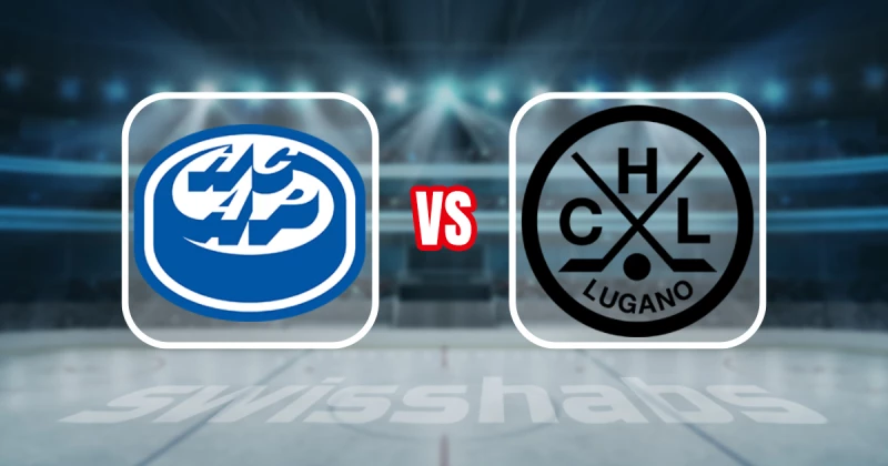 Teamaufstellung und nicht verfügbare Spieler für das Spiel HC Ambri-Piotta vs. HC Lugano
