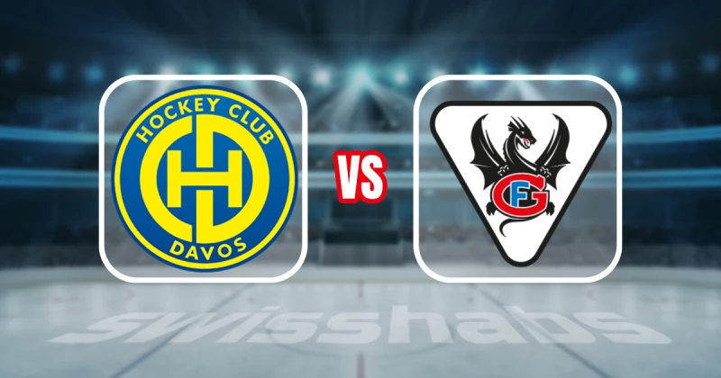 Formation des équipes et joueurs indisponibles pour le match HC Davos vs Fribourg-Gottéron