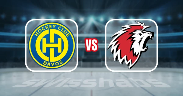 Formation des équipes et joueurs indisponibles pour le match HC Davos vs Lausanne HC