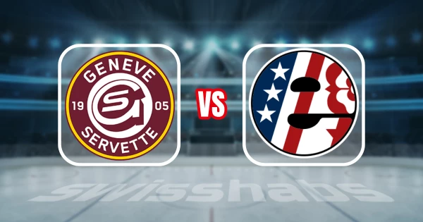 Formation des équipes et joueurs indisponibles pour le match Genève-Servette HC vs SC Rapperswil-Jona Lakers