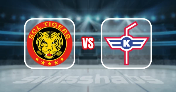 Formation des équipes et joueurs indisponibles pour le match SCL Tigers vs EHC Kloten