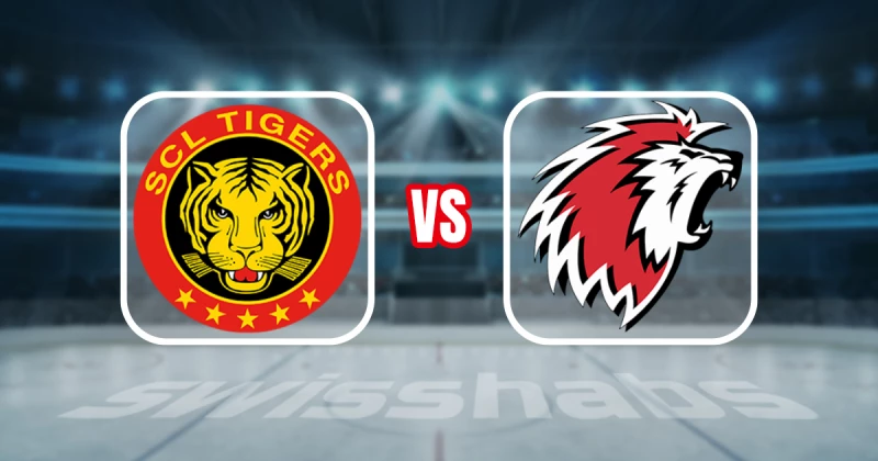 Formation des équipes et joueurs indisponibles pour le match SCL Tigers vs Lausanne HC