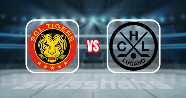 Formation des équipes pour le match Langnau vs Lugano